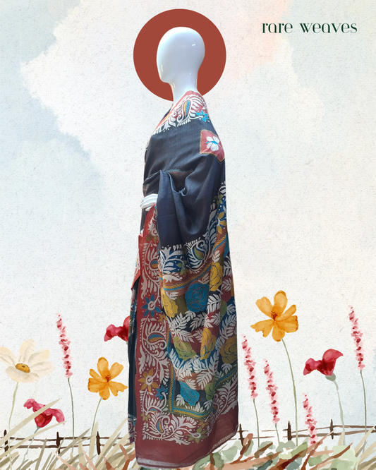 Kantha on Tussar Silk