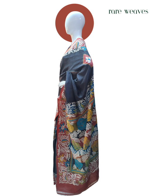 Kantha on Tussar Silk