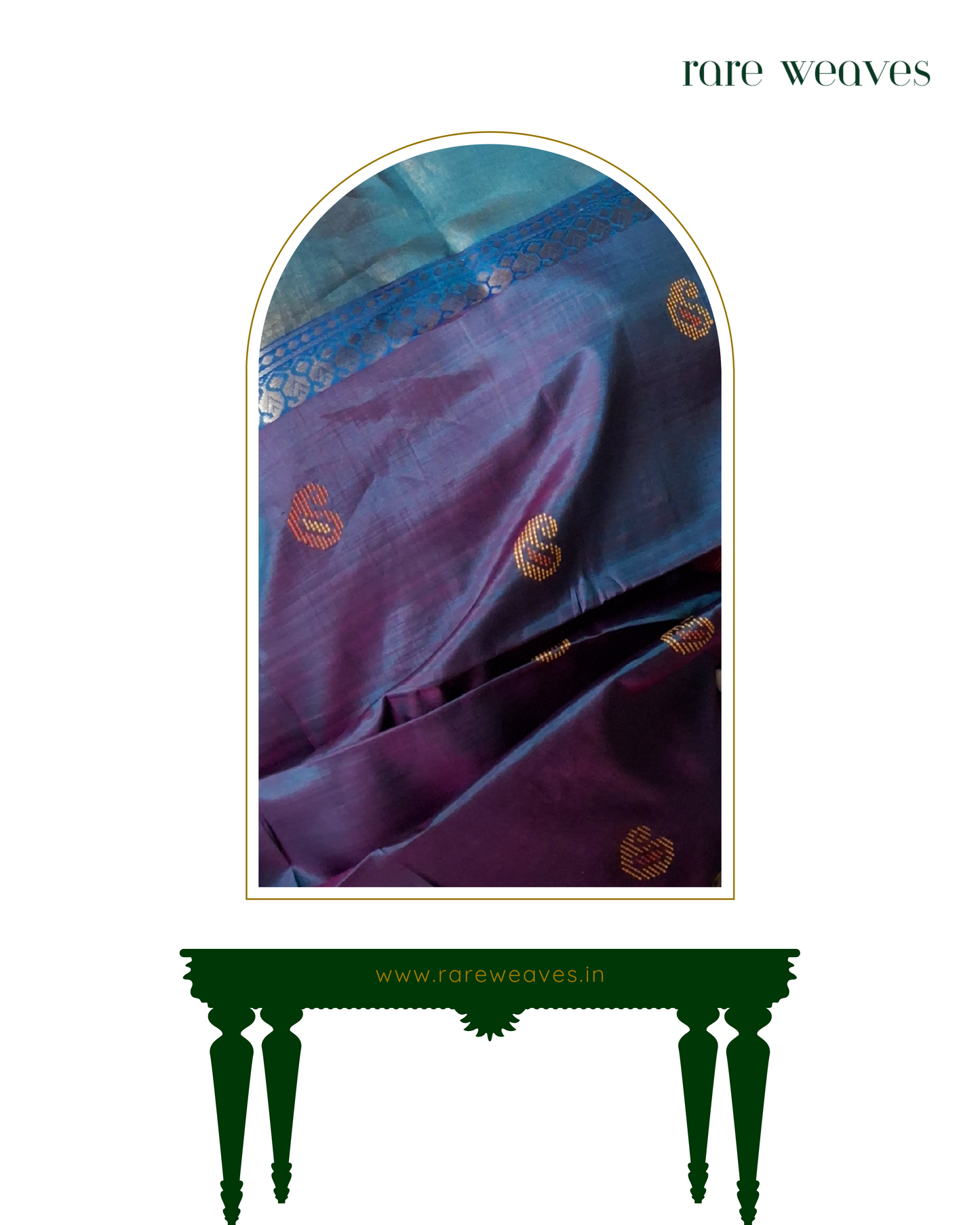 Handmade Kalakshetra Bishnupur Silk