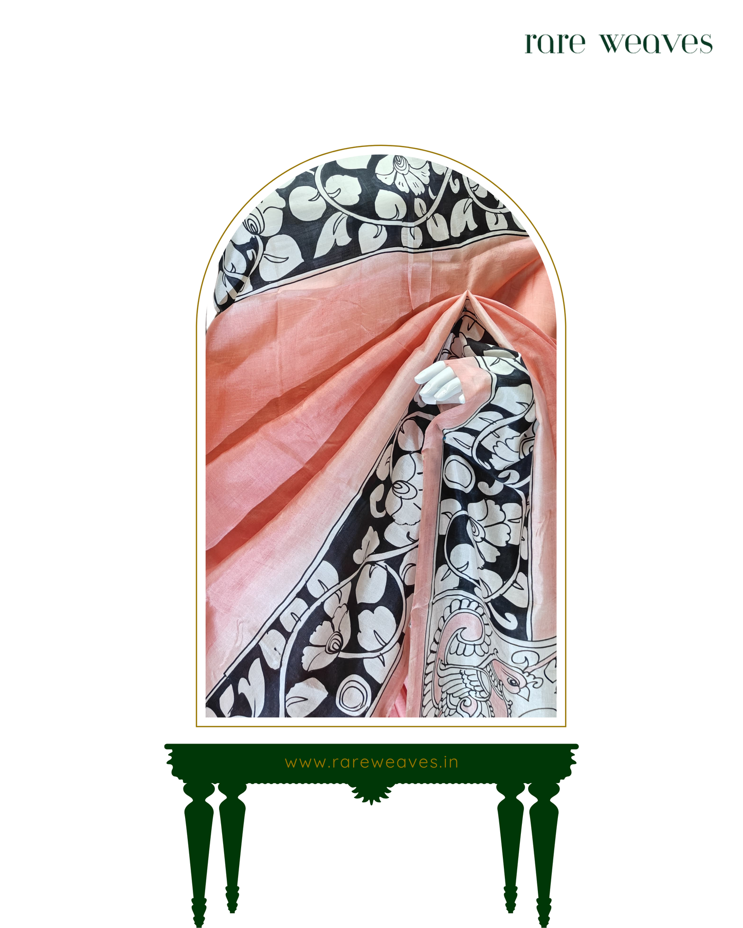 Handpainted Bishnupur Silk