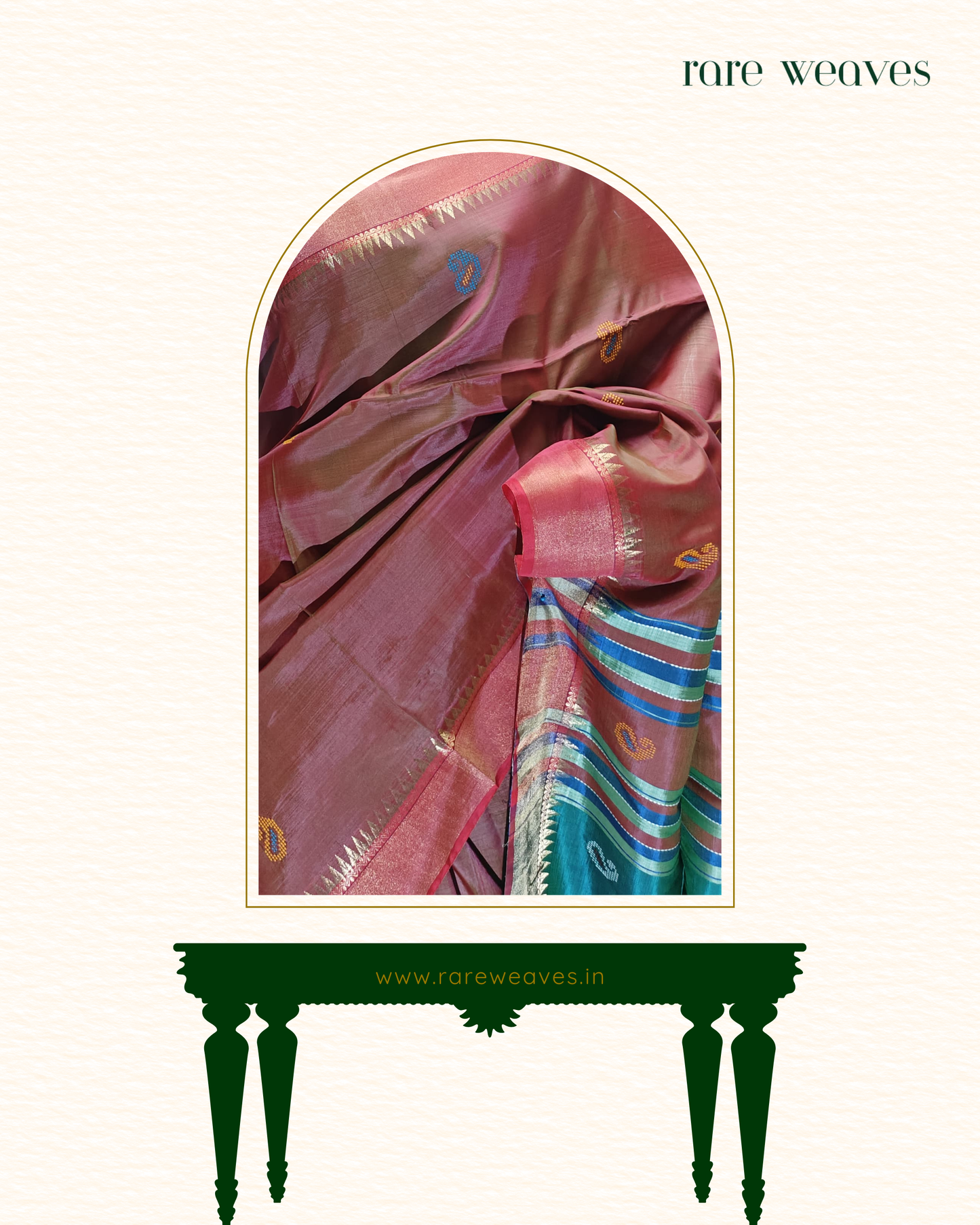 Handmade Kalakshetra Bishnupur Silk