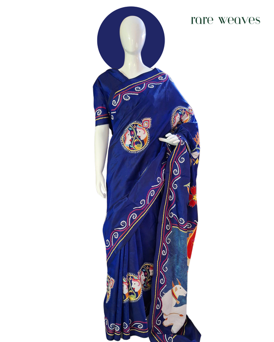 Bangalore Silk Kantha and Gujarati