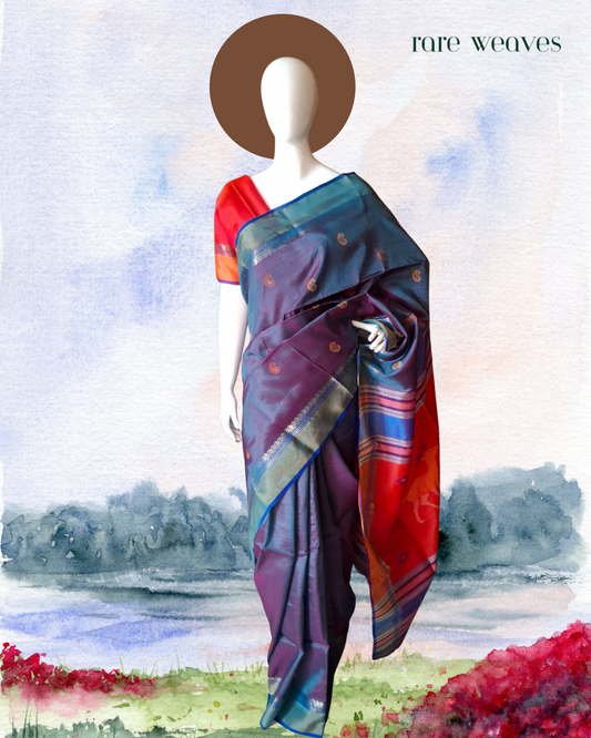 Handmade Kalakshetra Bishnupur Silk