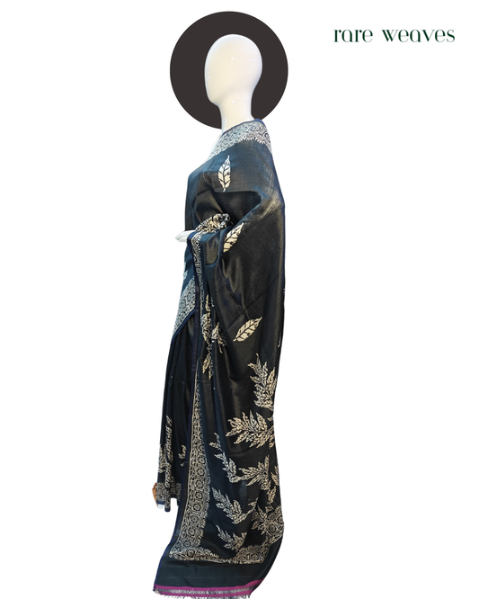 Handblock on Bishnupur Silk