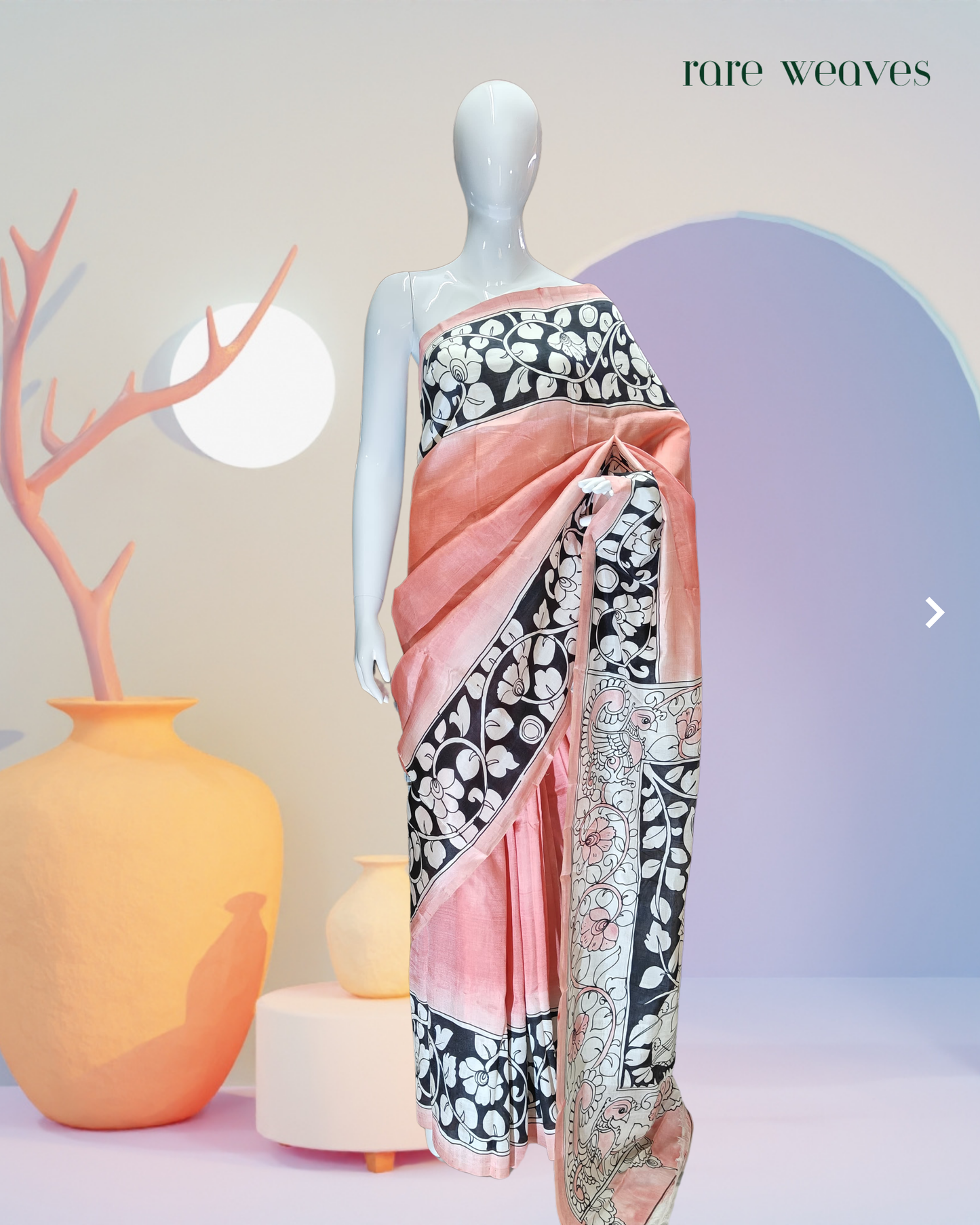 Handpainted Bishnupur Silk