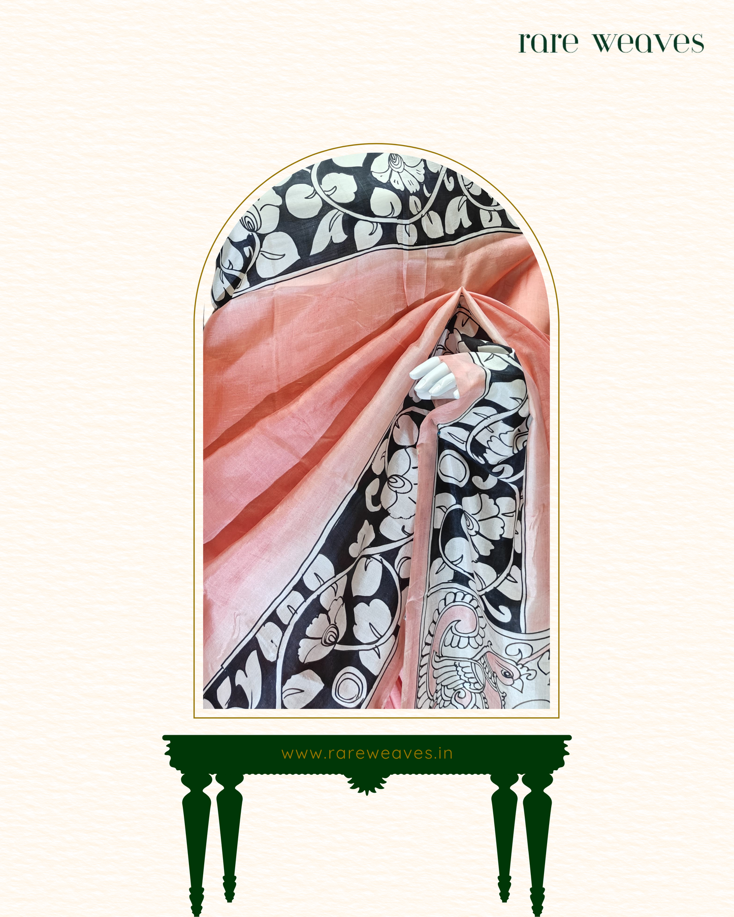 Handpainted Bishnupur Silk