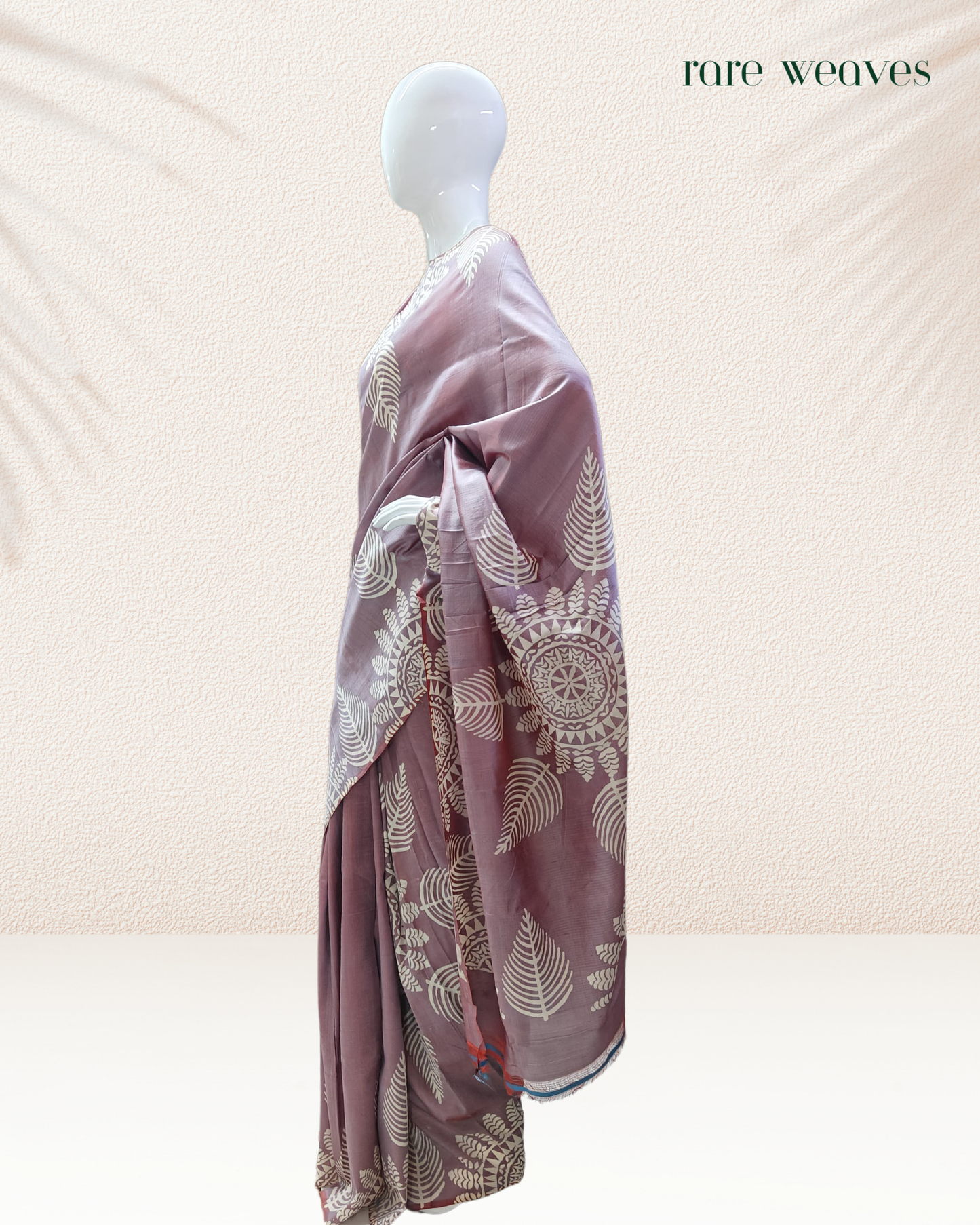 Bishnupur Silk with Hand Block