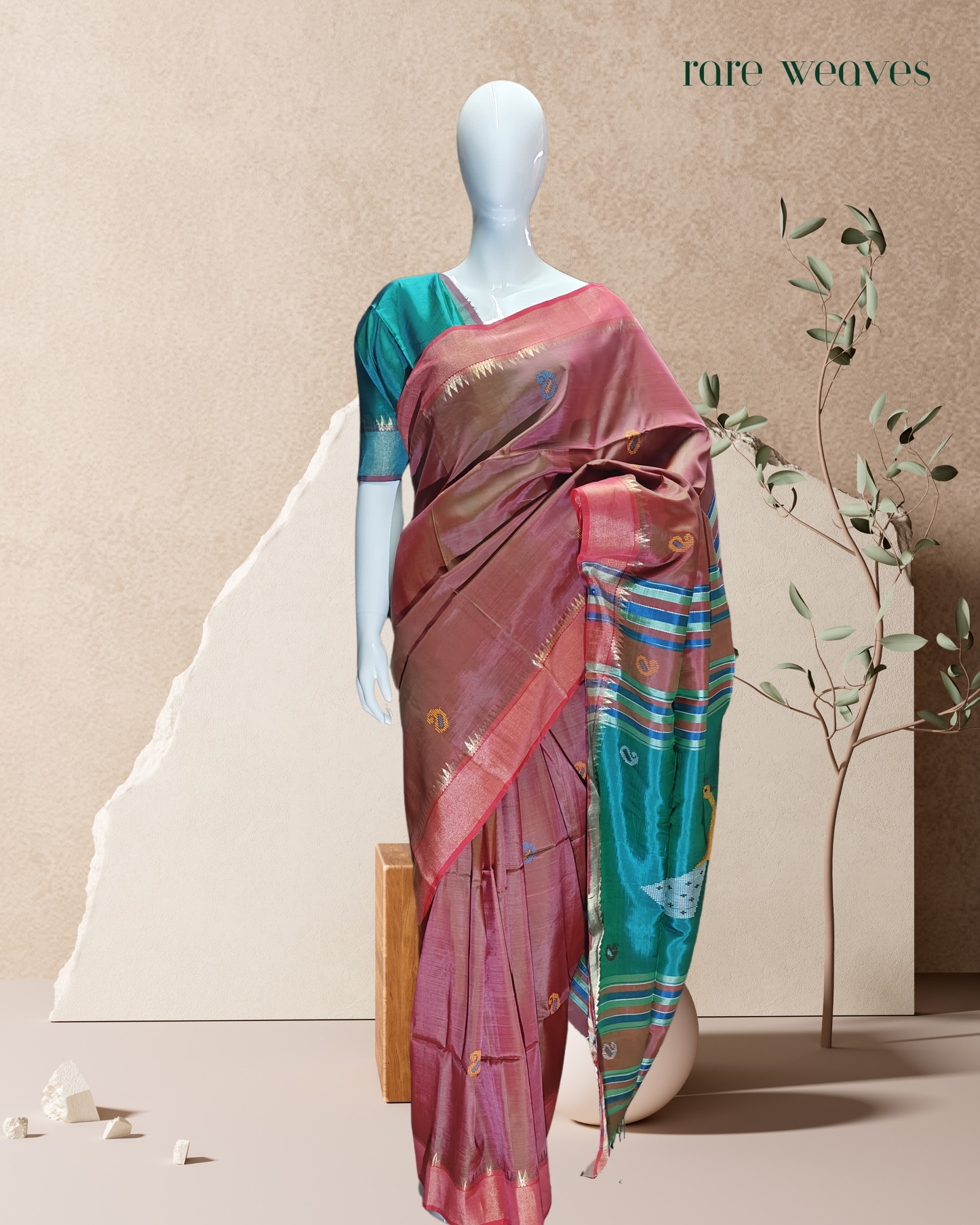 Handmade Kalakshetra Bishnupur Silk