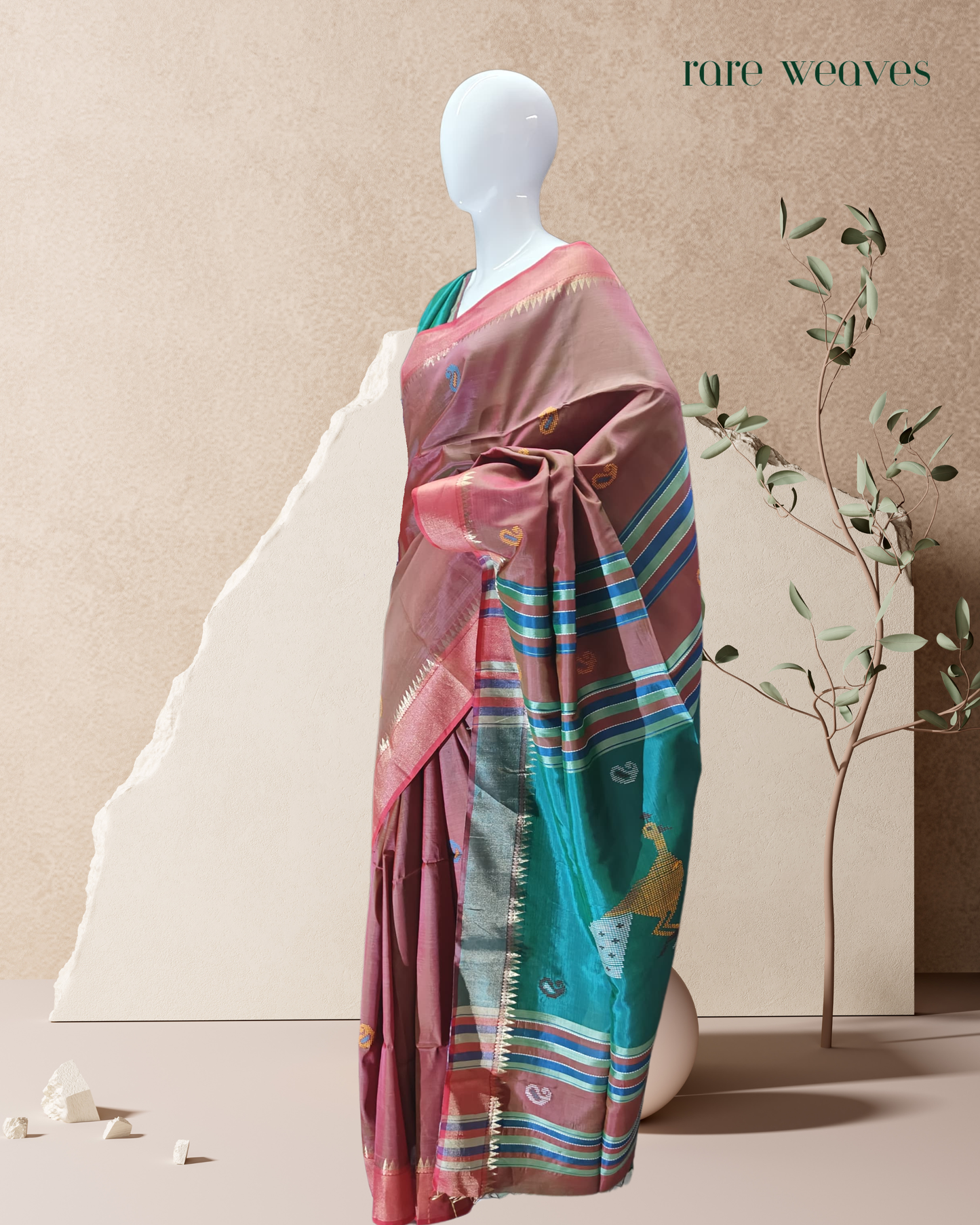 Handmade Kalakshetra Bishnupur Silk